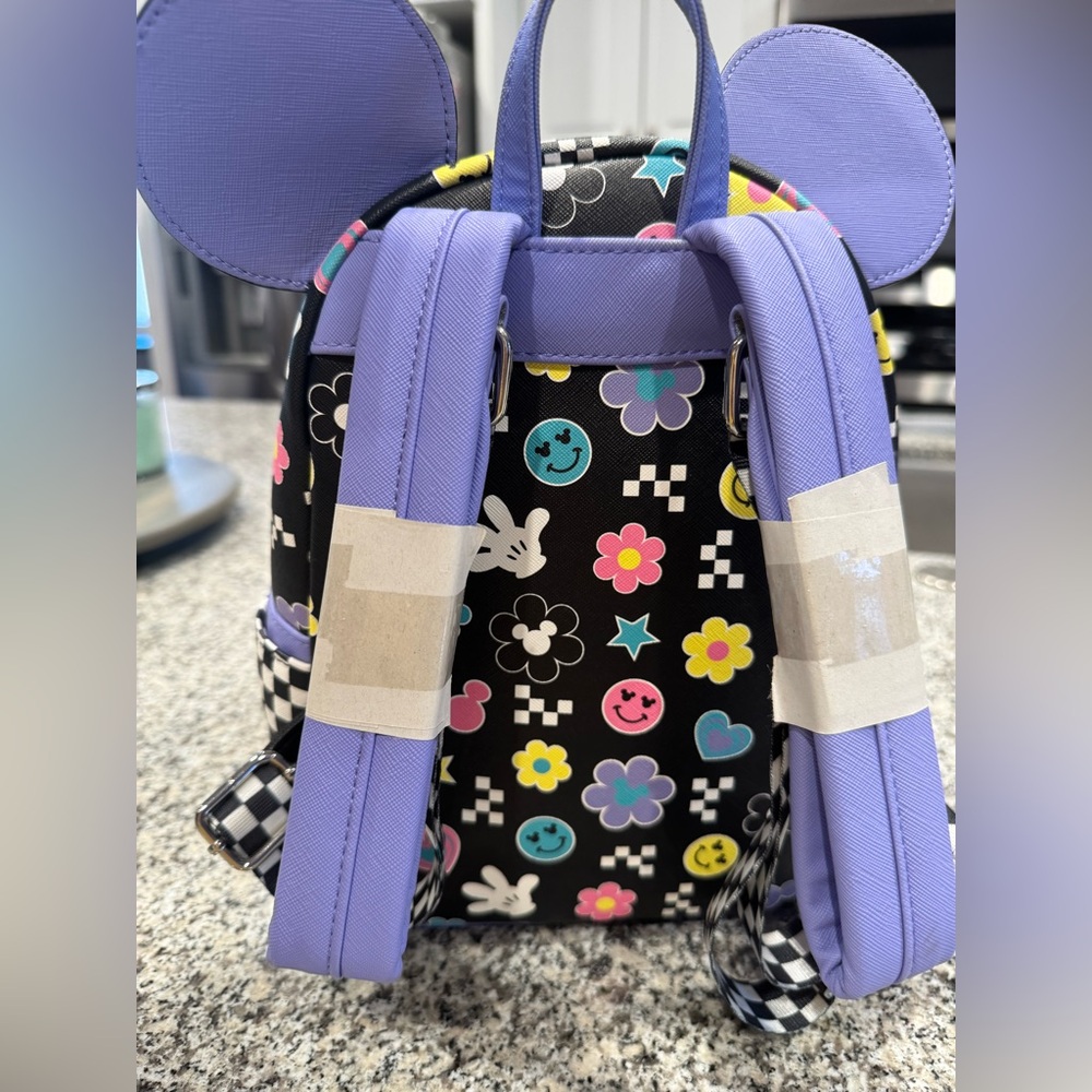 Adorable Y2K Mickey Lougefly Backpack - Picture 4 of 6
